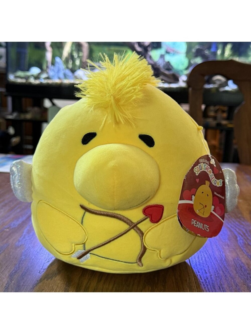 Squishmallows Official Plush 8 inch Peanuts Valentines‎ Woodstock 8"